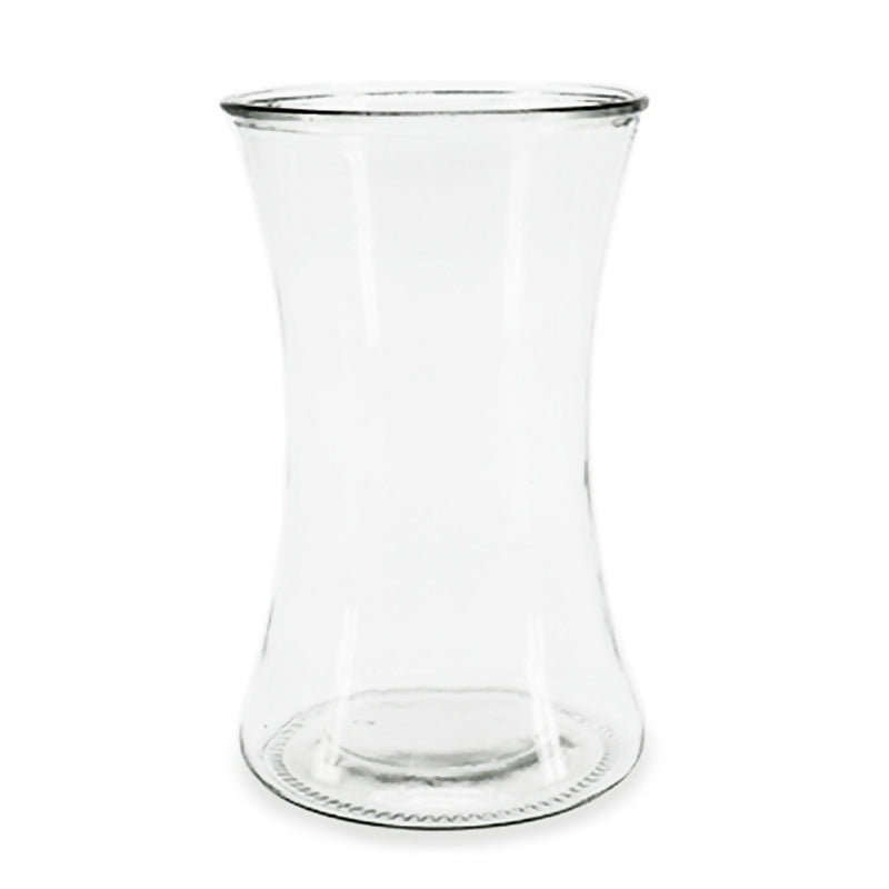 Hourglass Glass Vase
