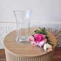 Hourglass Glass Vase